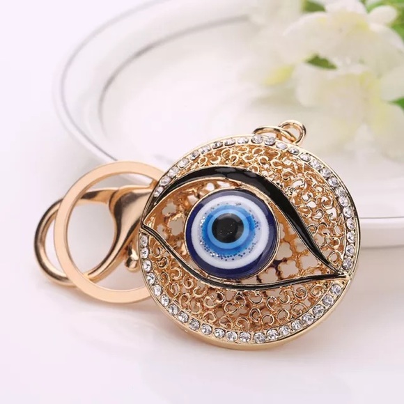 Accessories - 🧿SALE🧿 Evil Eye Handbag Charm/Keychain